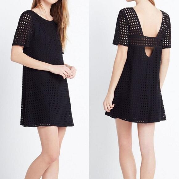 BCBGeneration Black Backless Mini Dress LBD Cocktail Party Sexy Size Small - Picture 12 of 12